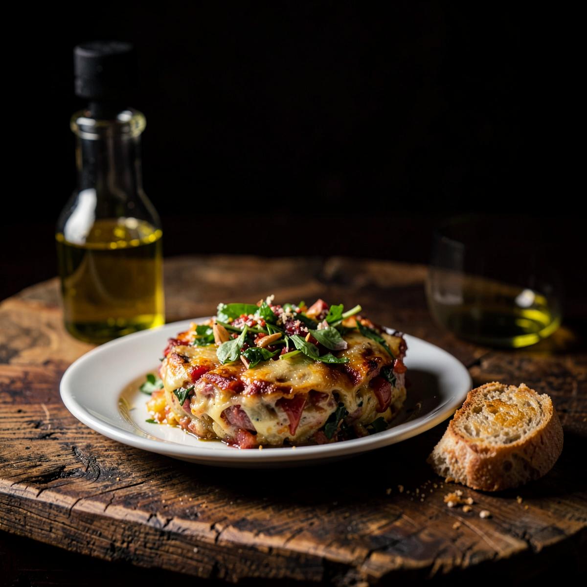 Ensaladilla y bocadillo